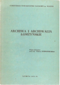 Archiwa i archiwalia Łomżyńskie
