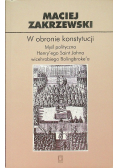 W obronie konstytucji