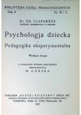 Psychologia dziecka i pedagogika eksperymentalna