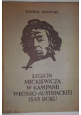 Legion Mickiewicza w kampanii włosko-austriackiej 1848 roku