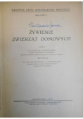 Żywienie zwierząt domowych 1947 r.