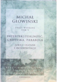 Prace wybrane Tom V Intertekstualność groteska parabola
