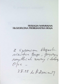 Teologia naturalna filozoficzna problematyka Boga