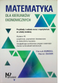 Matematyka dla kierunków ekonomicznych