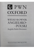 Wielki słownik angielsko polski