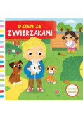 Dzień ze zwierzakami. Pociągnij-przesuń