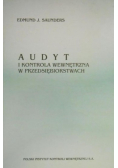 Audyt i kontrola wewnętrzna w przedsiębiorstwach
