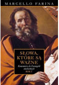 Słowa które są ważne Komentarze do Ewangelii niedzielnych Rok C