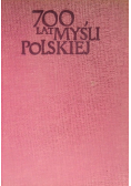 700 lat myśli polskiej