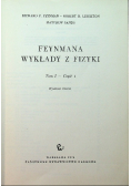 Feynmana wykłady z fizyki Tom I Część I