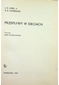 Przepływy w sieciach