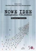Nowe idee zarządzania publicznego