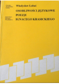 Osobliwości językowe poezji Ignacego Krasickiego