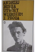 Utwory wierszem i prozą
