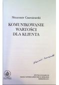 Komunikowanie wartości dla klienta