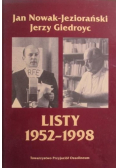 Nowak-Jeziorański,  Giedroyc Listy 1952-1998