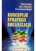 Koncepcje strategii organizacji