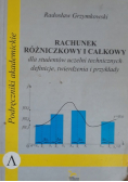 Rachunek różniczkowy i całkowy