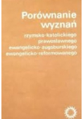 Porównanie wyznań rzymsko katolickiego prawosławnego ewangelicko-augsburskiego ewangelicko-ewformowanego
