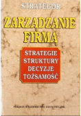 Zarządzanie firmą Strategie struktury decyzje tożsamość
