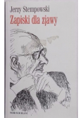 Zapiski dla zjawy