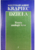 Krąpiec Dzieła Teoria analogii bytu