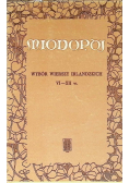 Miodopój Wybór wierszy irlandzkich VI - XII w