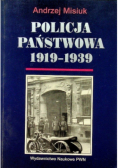 Policja państwowa  1919 1939