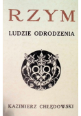 Rzym Ludzie odrodzenia 1933 r.