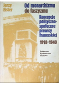 Od monarchizmu do faszyzmu