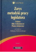 Zarys metodyki pracy legislatora