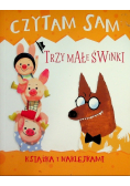 Czytam sam Trzy małe świnki Książka z naklejkami