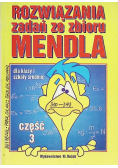 Rozwiązania zadań ze zbioru Mendla Część 3