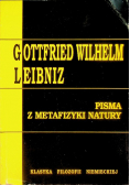 Lieibniz Pisma z metafizyki Natury