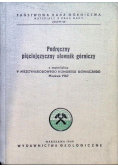 Podręczny pięciojęzyczny słownik górniczy