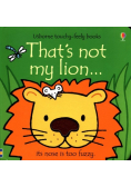 That's not my lion...