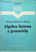 Algebra liniowa z geometrią Tom 48