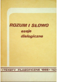 Rozum i słowo Eseje dialogiczne