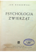 Psychologia zwierząt 1946 r.
