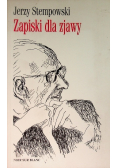 Zapiski dla zjawy