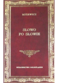 Słowo po słowie