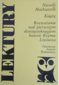 Książę, Rozważania nad pierwszym dziesięcioksięgiem historii Rzymu Liwiusza