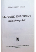 Słownik kościelny łacińsko polski
