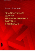 Polsko – Angielski słownik terminów prawnych