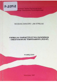 Formalna charakterystyka zachowania