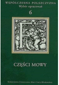Współczesna polszczyzna Wybór opracowań Tom 6 Części mowy