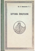 Czytania świąteczne, 1918 r.