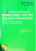 Nowy słownik współczesny francusko polski polsko francuski