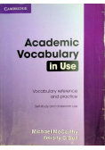 Academic Vocabulary in use