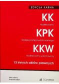 Edycja karna. KK, KPK, KKW